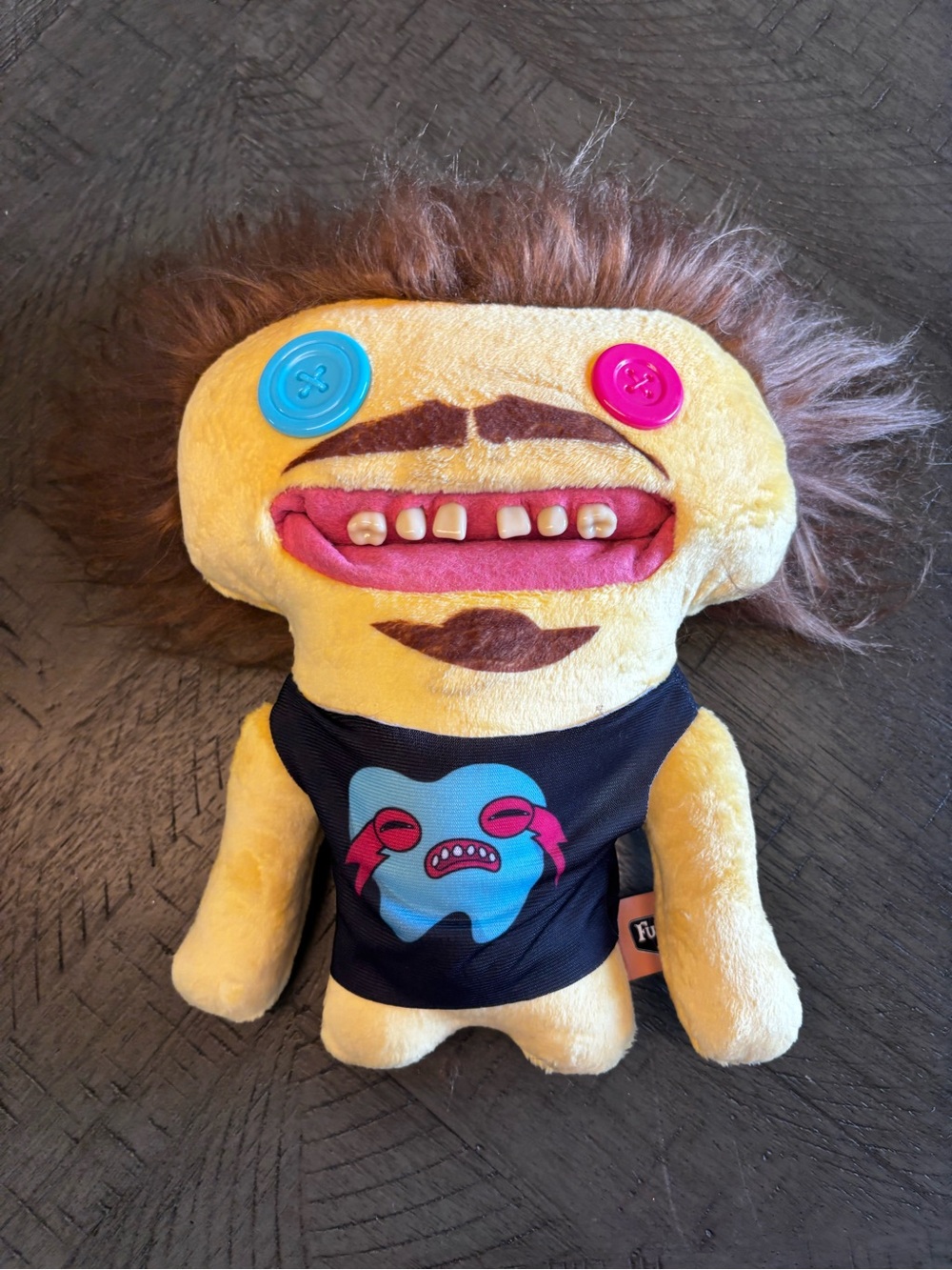 Fuggler mr. beast Blue & Pink Button Eyes